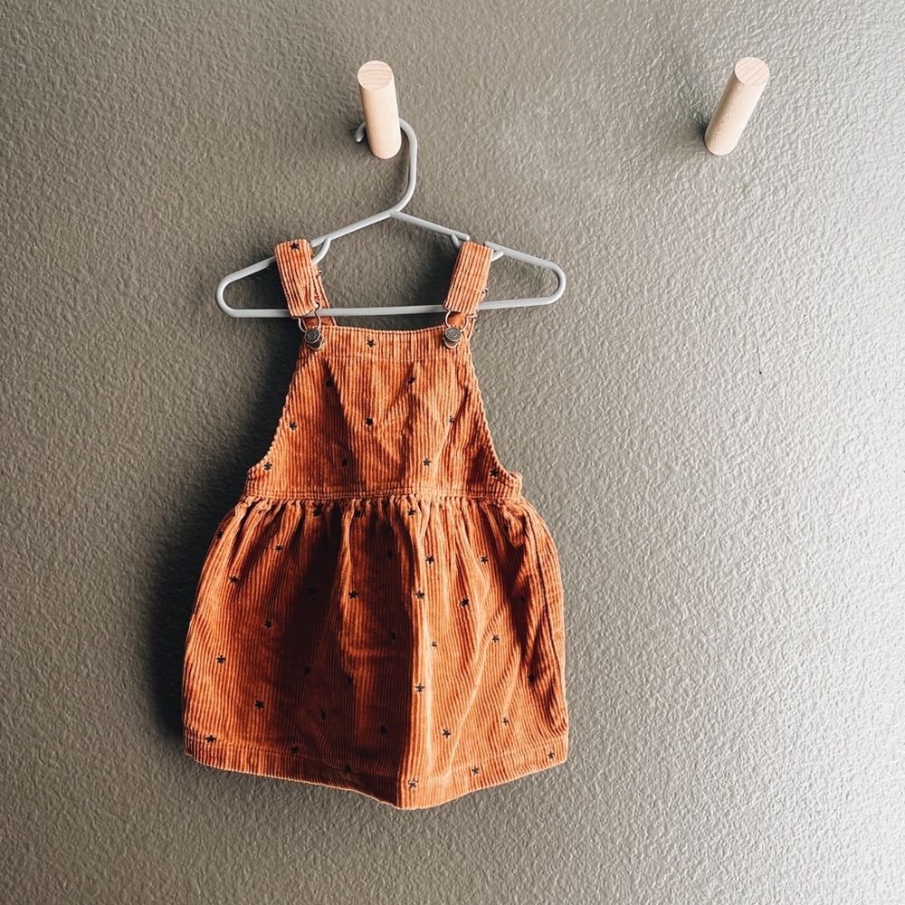Zara Kids - Corduroy Overall Dress